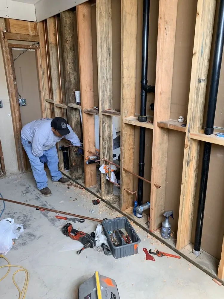 Commercial rough-in plumbing for Gas Line Repair in Liberty State Park